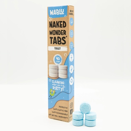 Wablu Naked Wonder Tabs Toilet UK 40 tabs